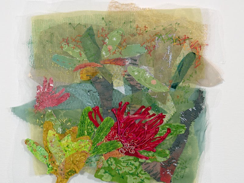 OPUS #4 - Variations in stitch - exhibition image