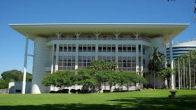 exterior of Northern Territory Parliament House building