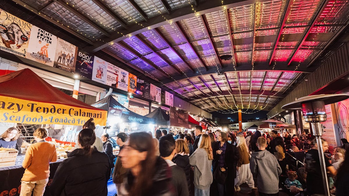 Miami Marketta street food stalls