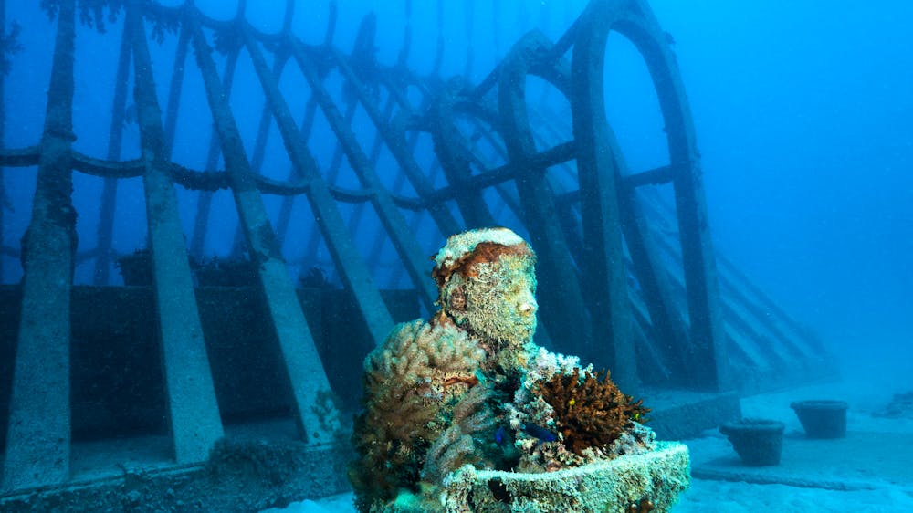 Coral Greenhouse & Ocean Sentinels / MOUA / Museum of Underwater Art