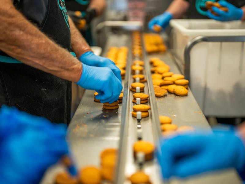 packing, biscuits, aussie biscuits, hand packed, qaulity assurance