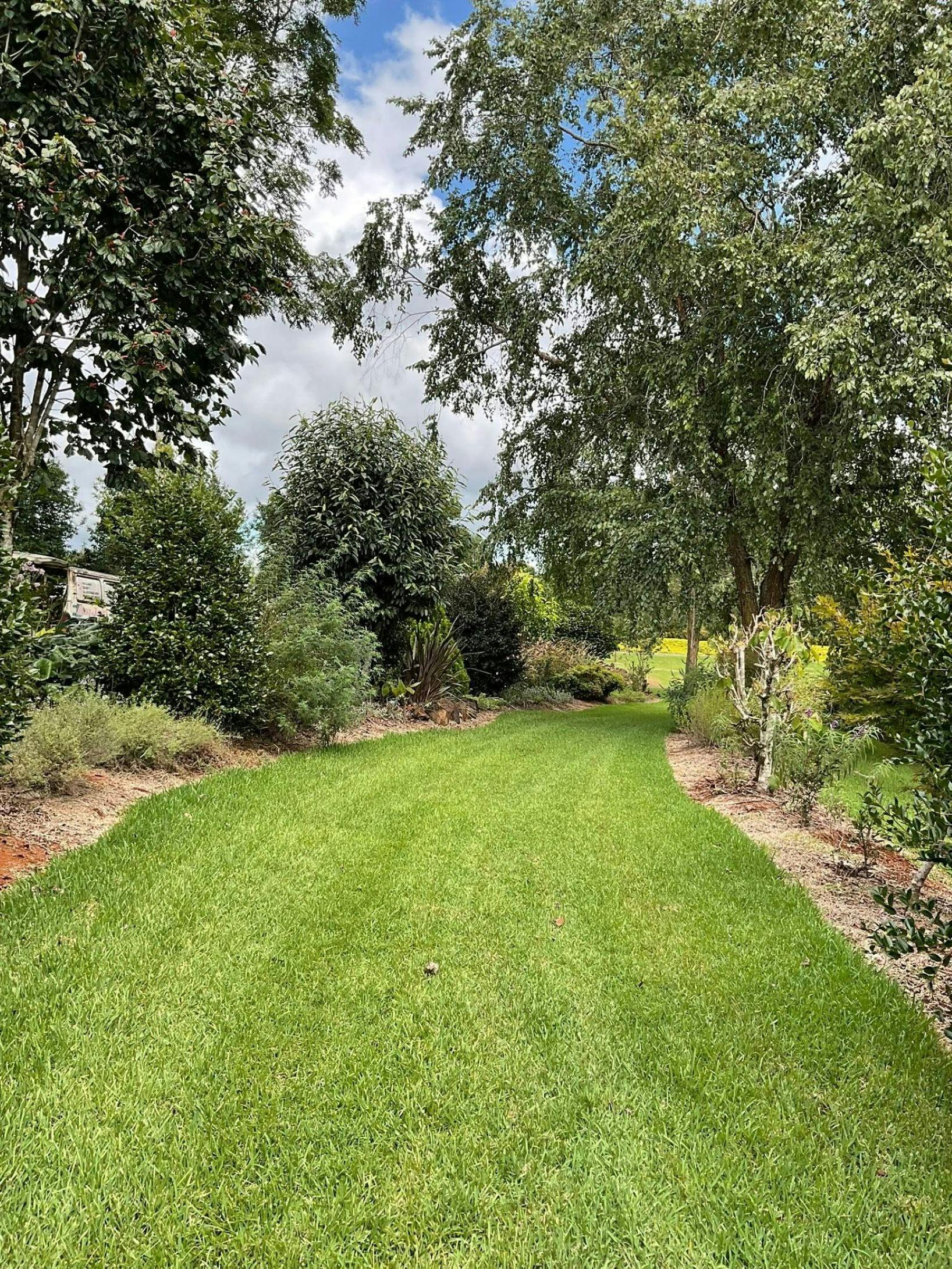 beautiful garden path