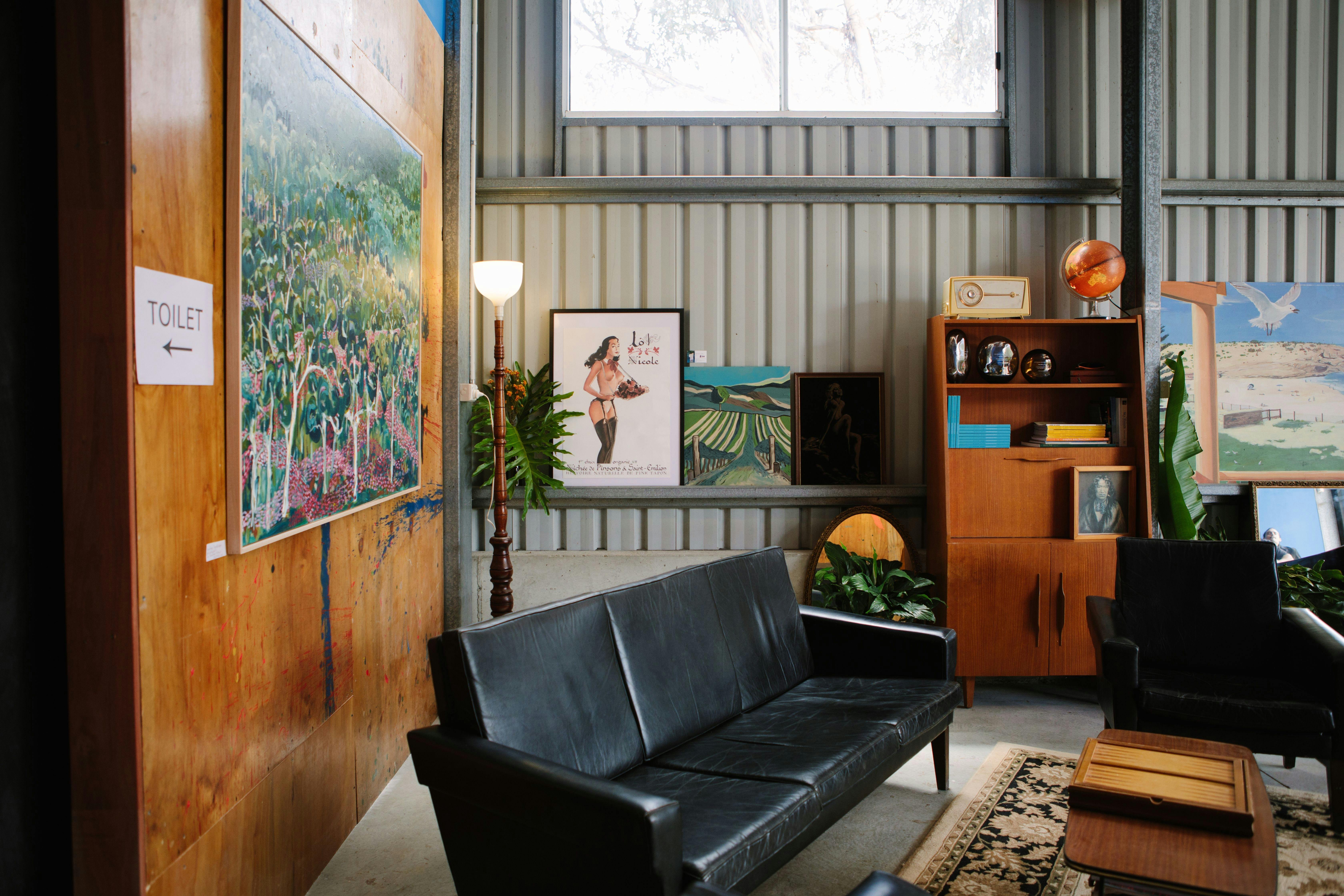 The Joinery at Factory 9 Cellar door -  a spot to relax