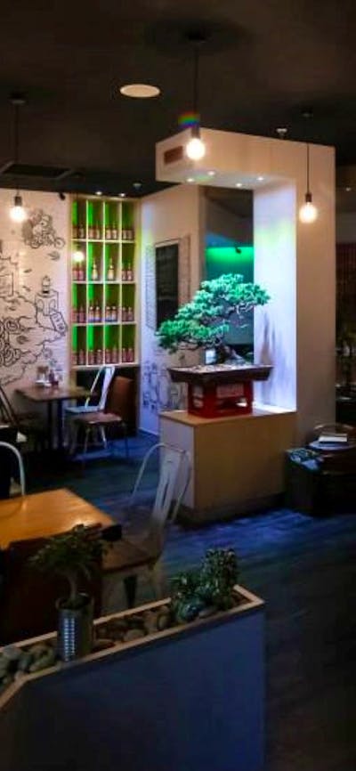 Interior of modern Vietnamese reasturant