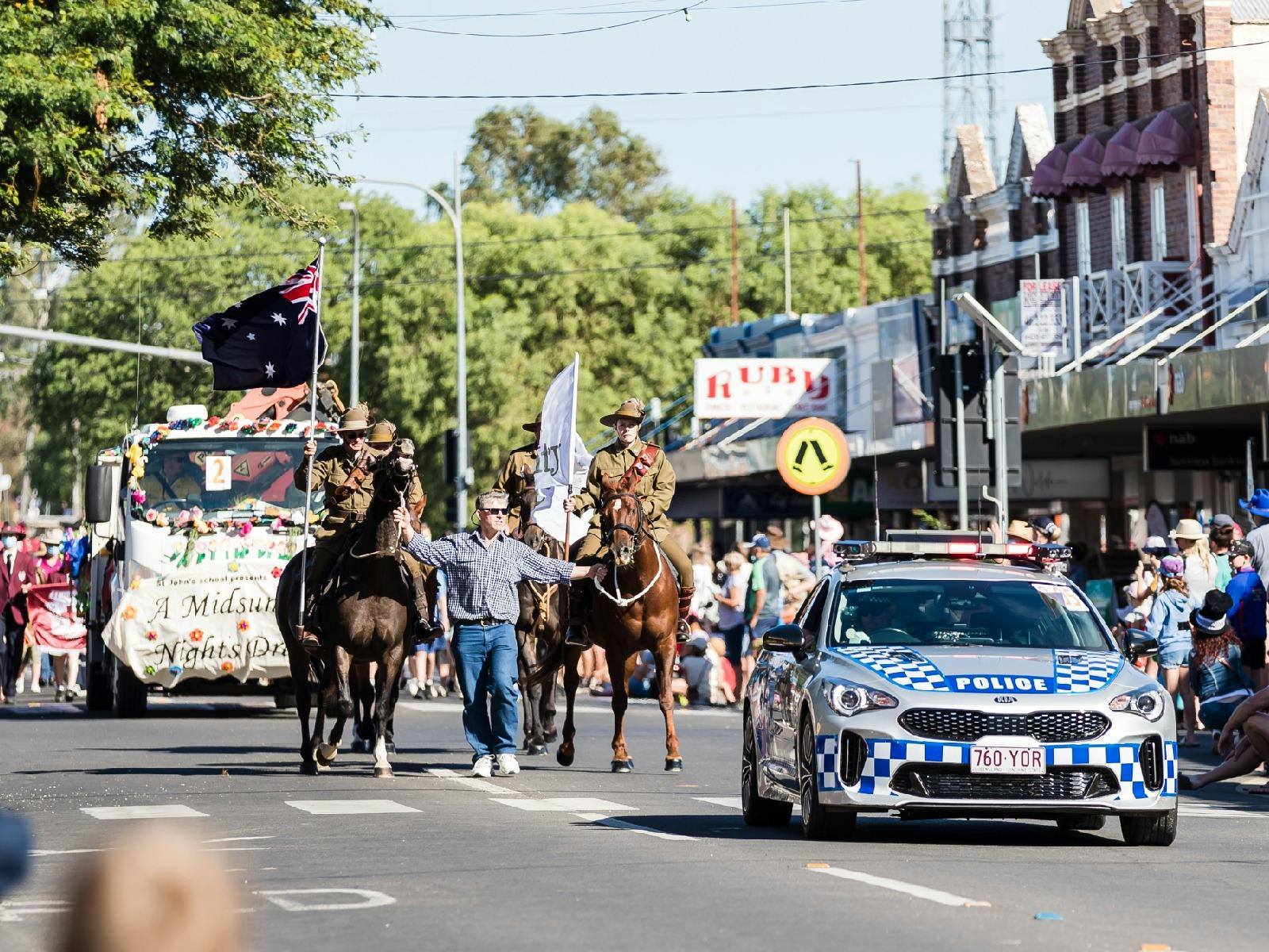 Easter Parade at Easter in the Country