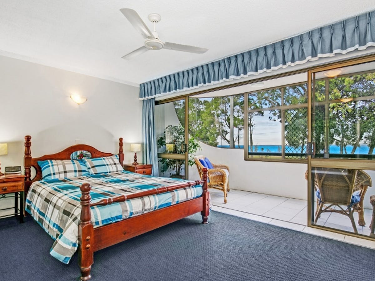 Main bedroom with water views