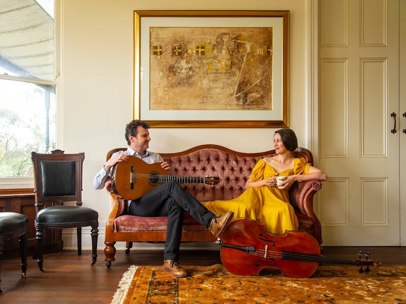 Image for A Little Lunch Music: Slava and Sharon Grigoryan - Our Place