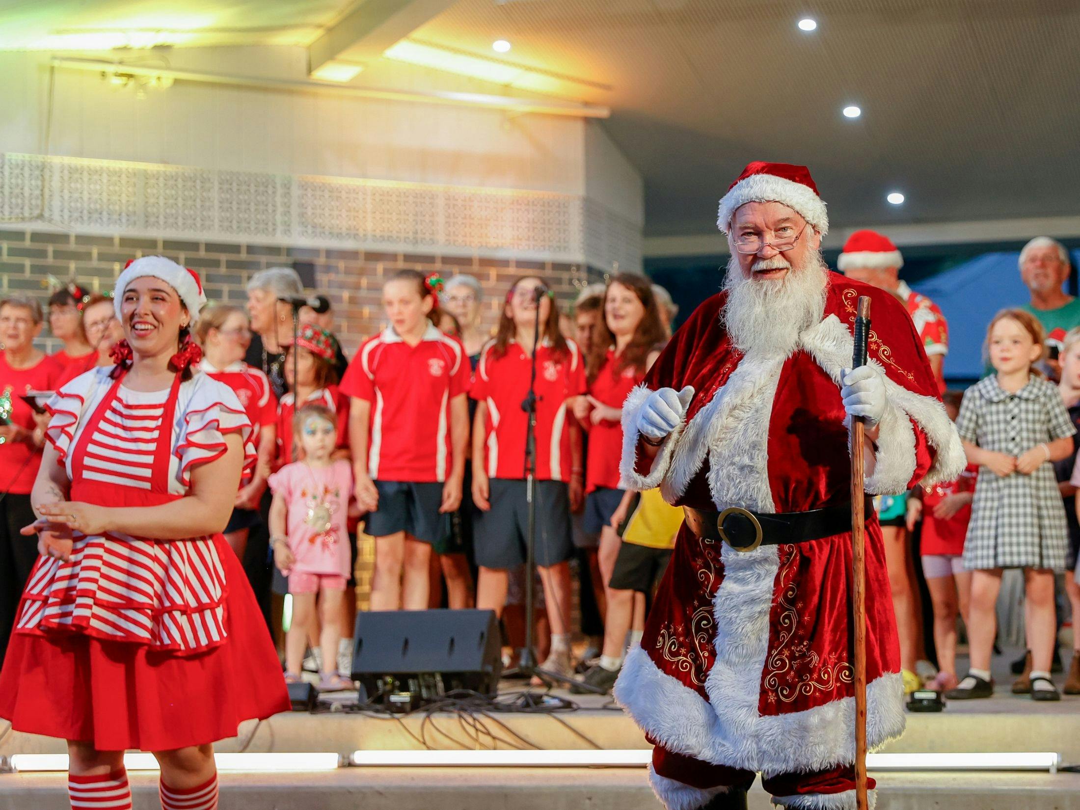 Christmas in the Gardens - Santa