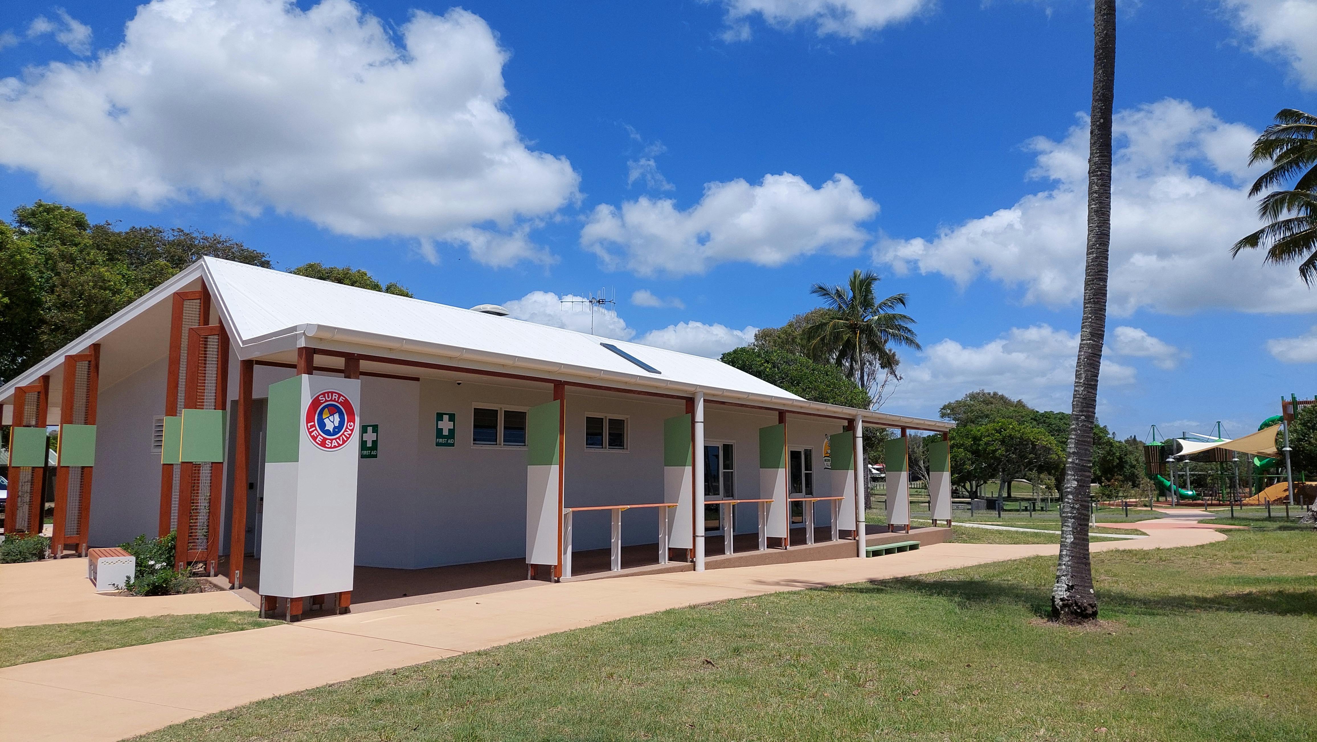 The Surf Lifesaving Club provides patrols at Moore Park Beach