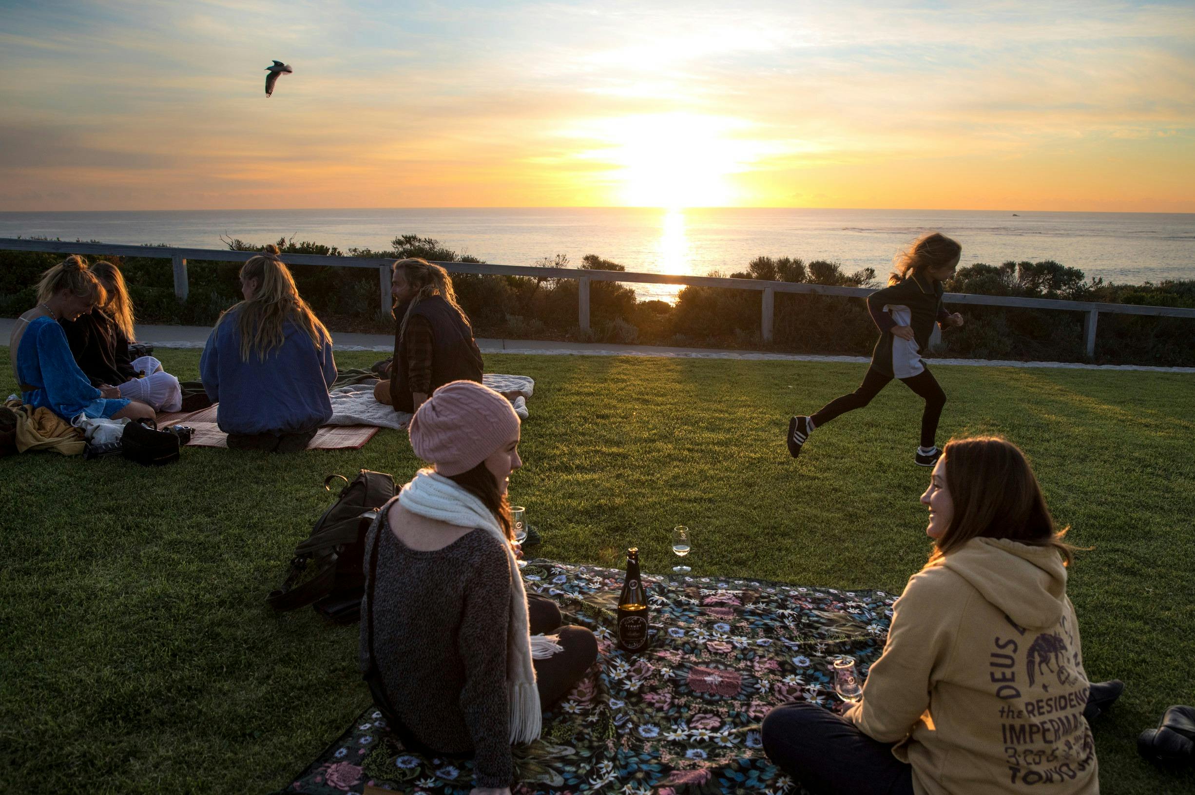 Sunset at Surfers Point, Margaret River