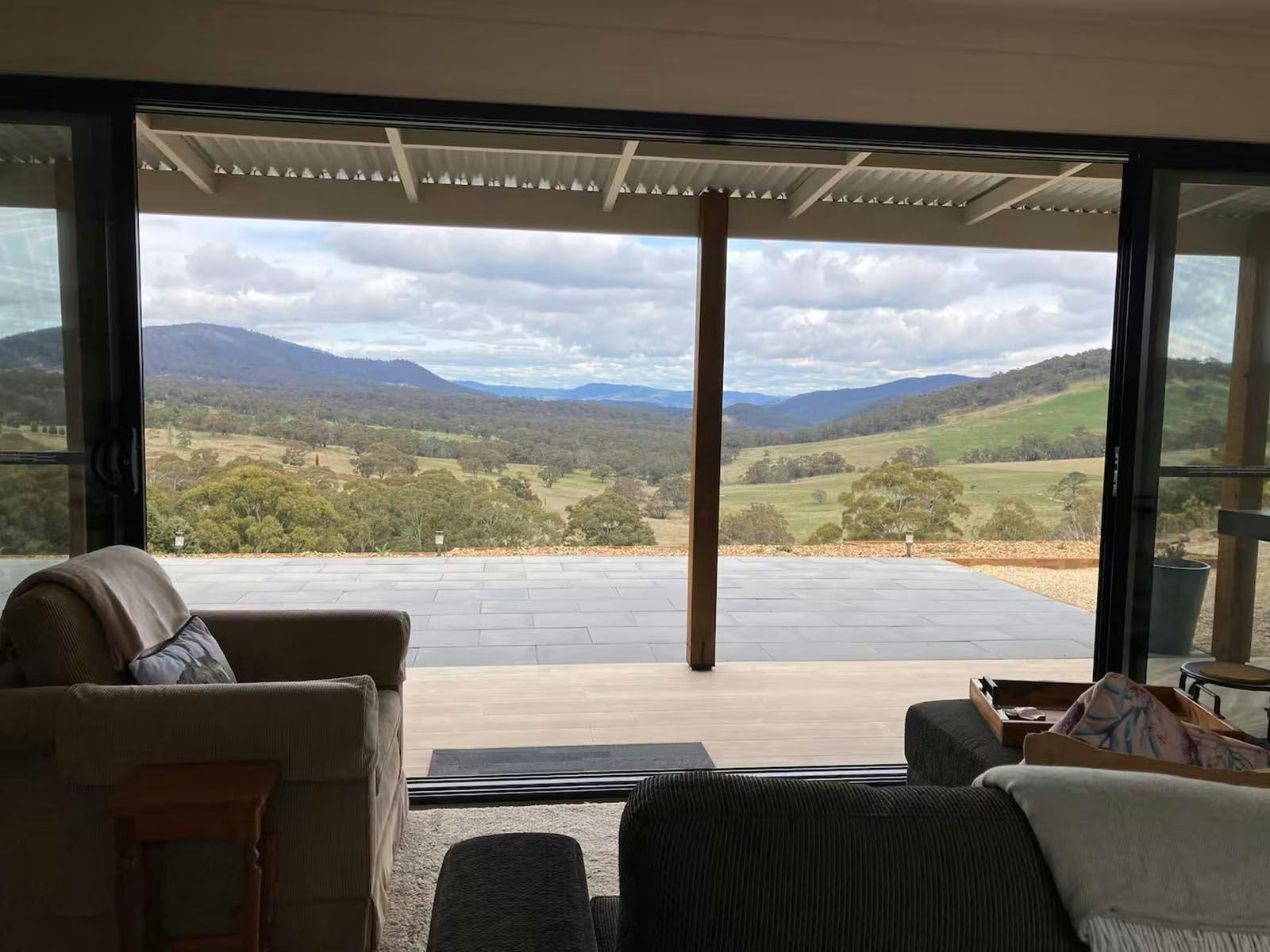 View from living room