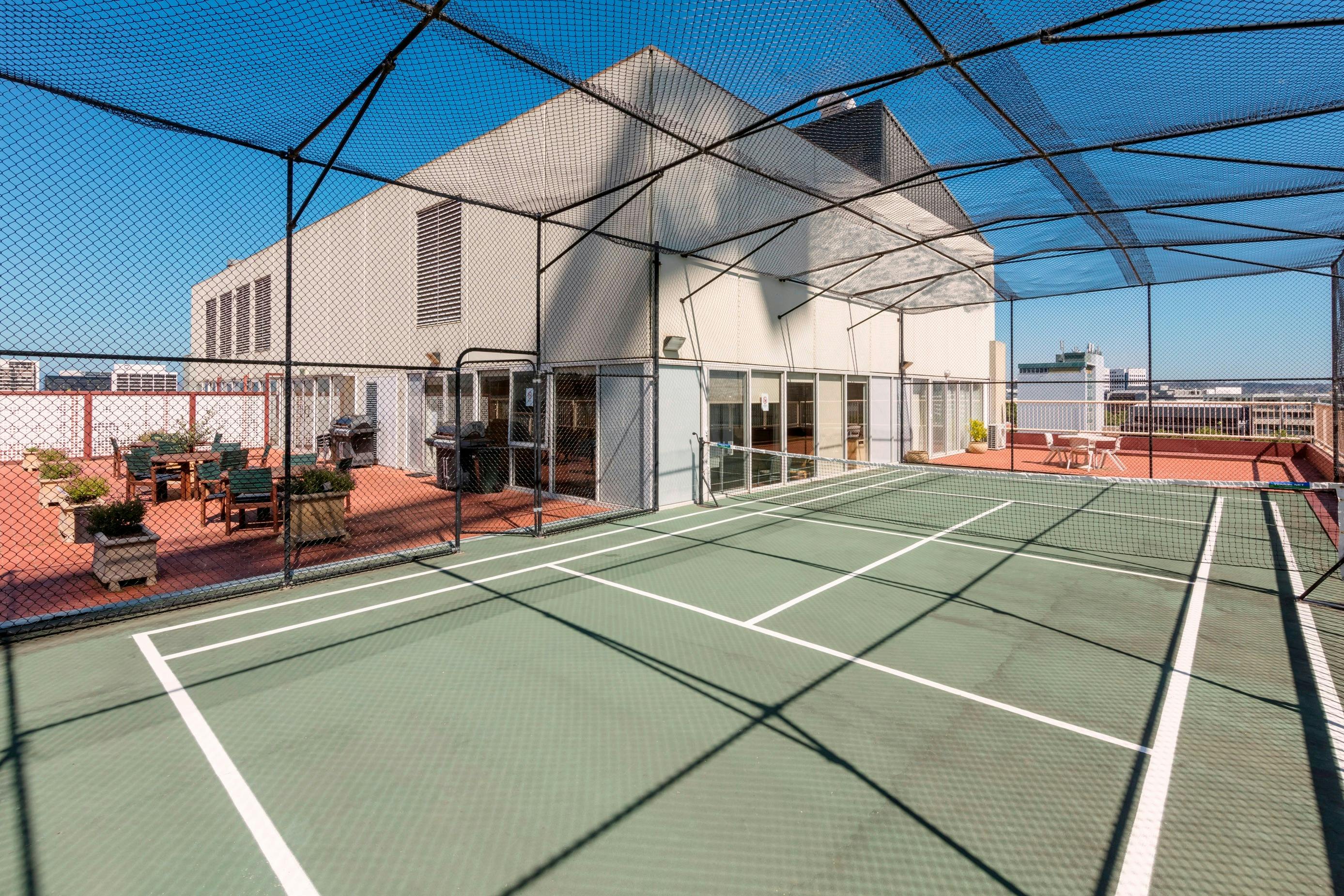 Rooftop Tennis Court