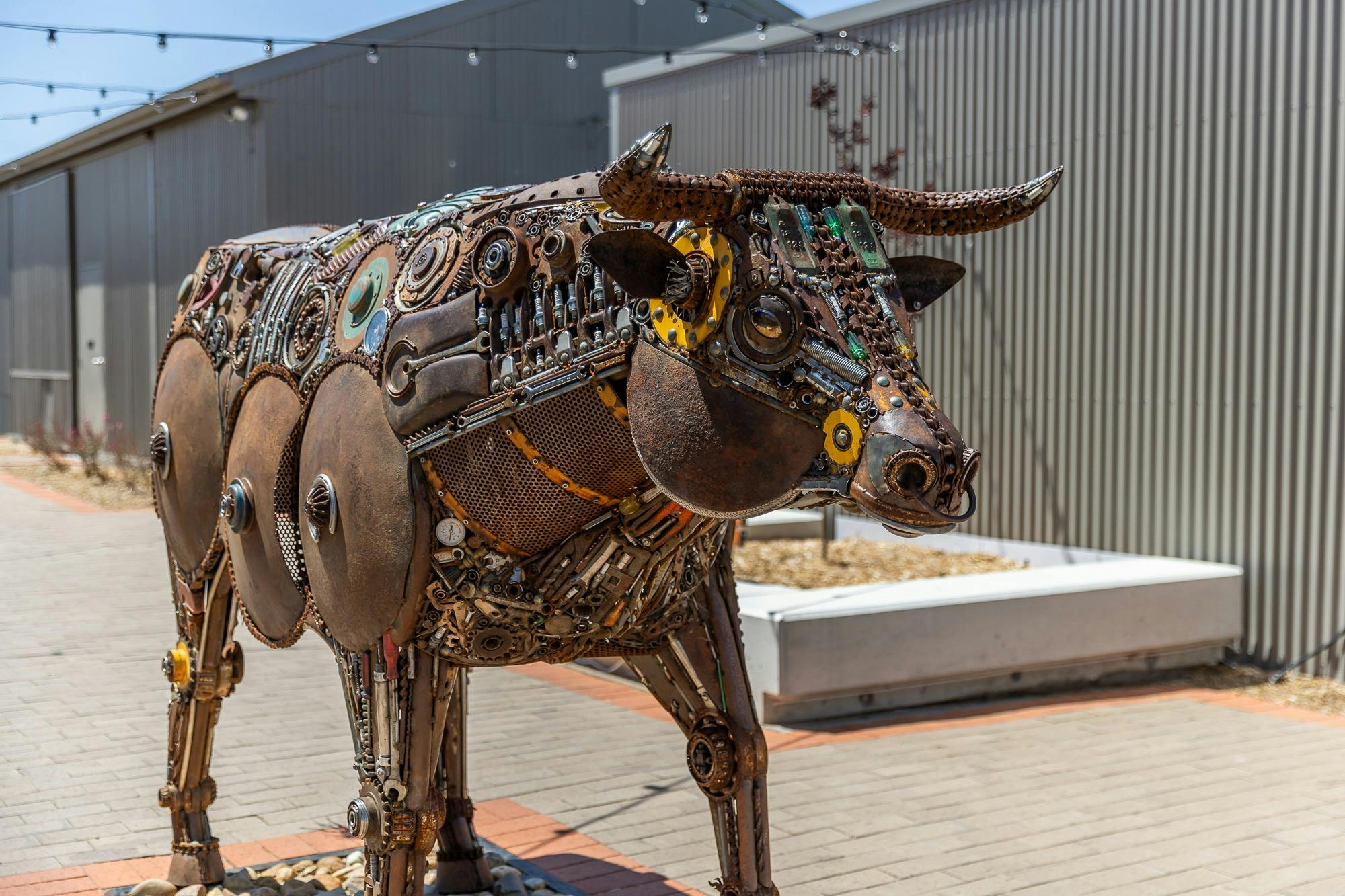 Bull Sculpture