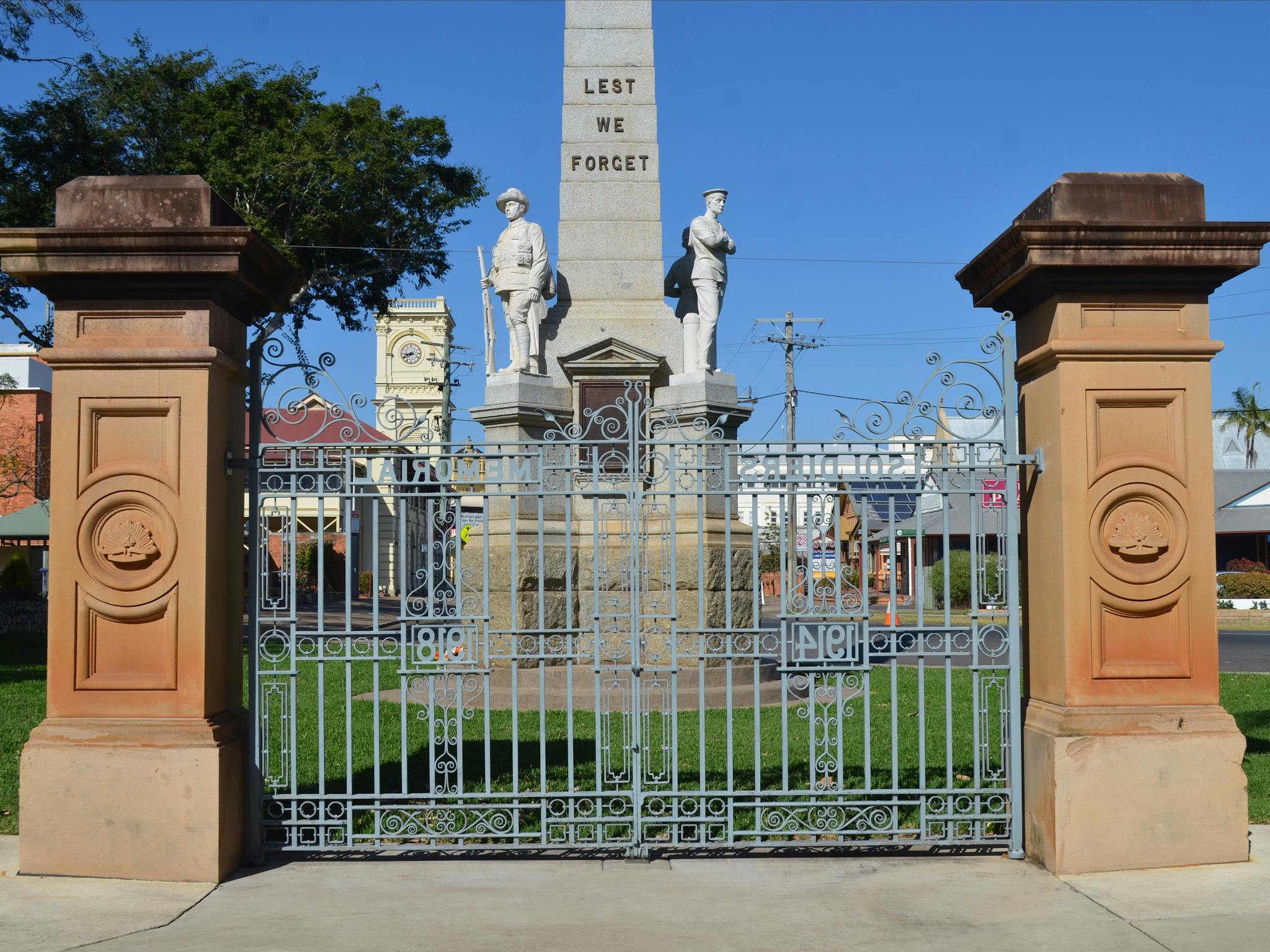 Cenotaph and Memorial Gates Cenotaph and Memorial Gates