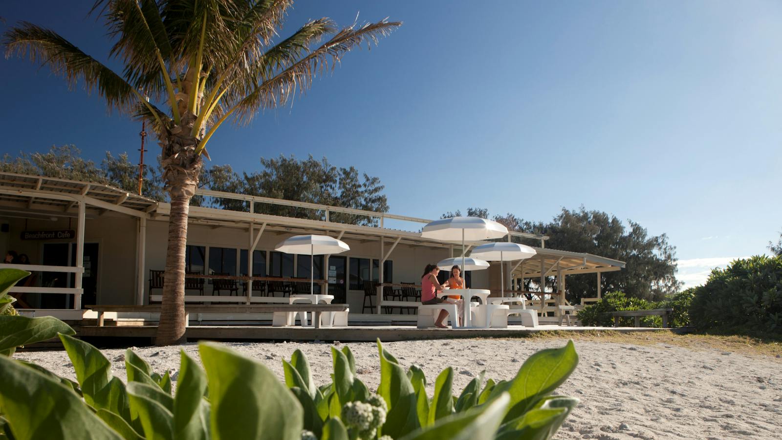Beachfront dining, Lady Elliot Island