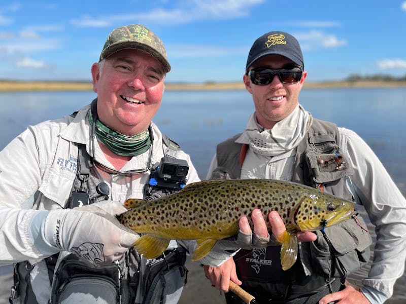 Guided fly fishing Tasmania