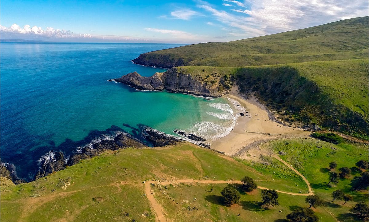 Stunning gem blowhole beach