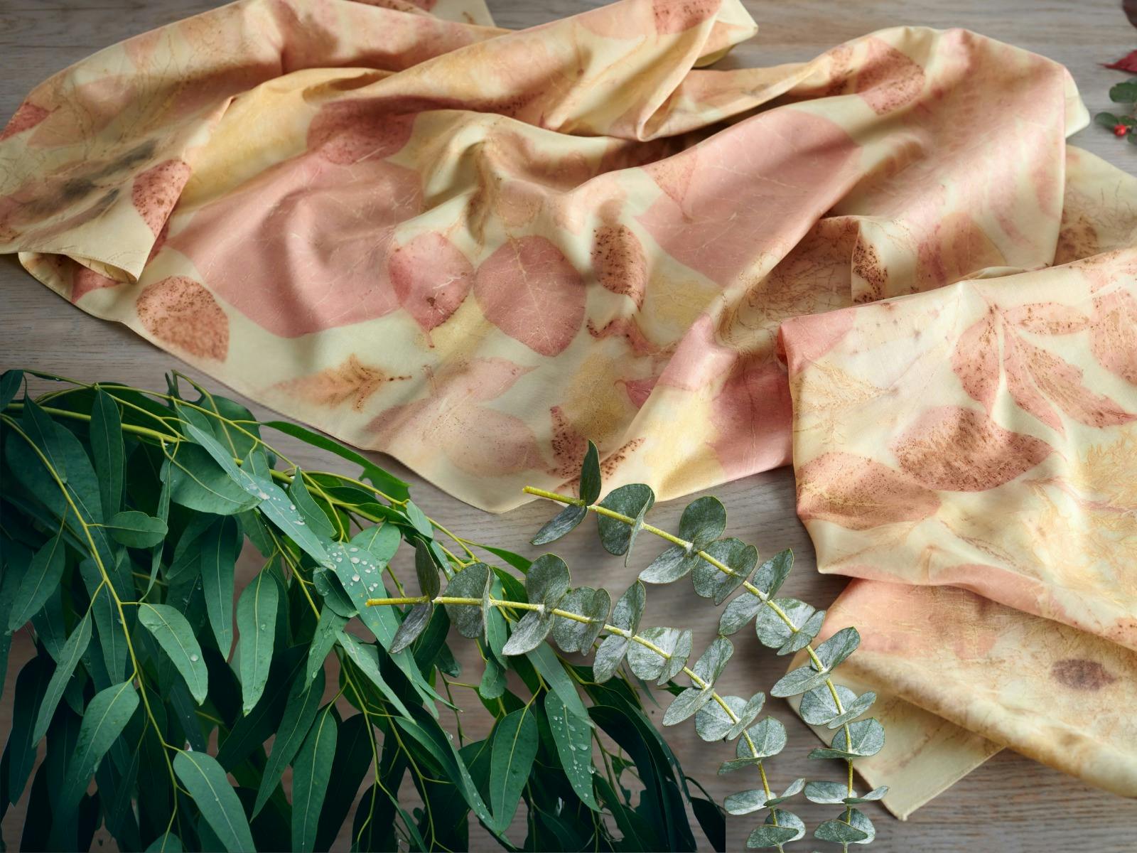 School holiday bush dyeing workshop