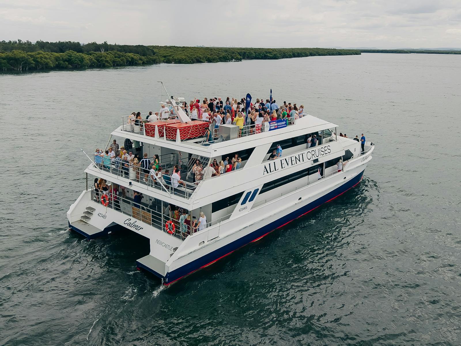 MV Calmer can hold up to 500 guests