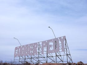 The Coober Pedy Sign