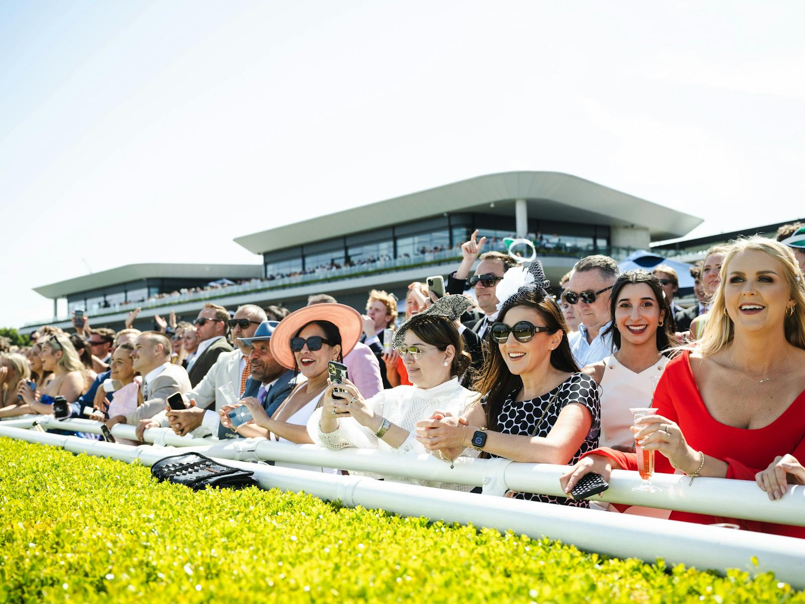 Crowd at The Big Dane on Cup Day