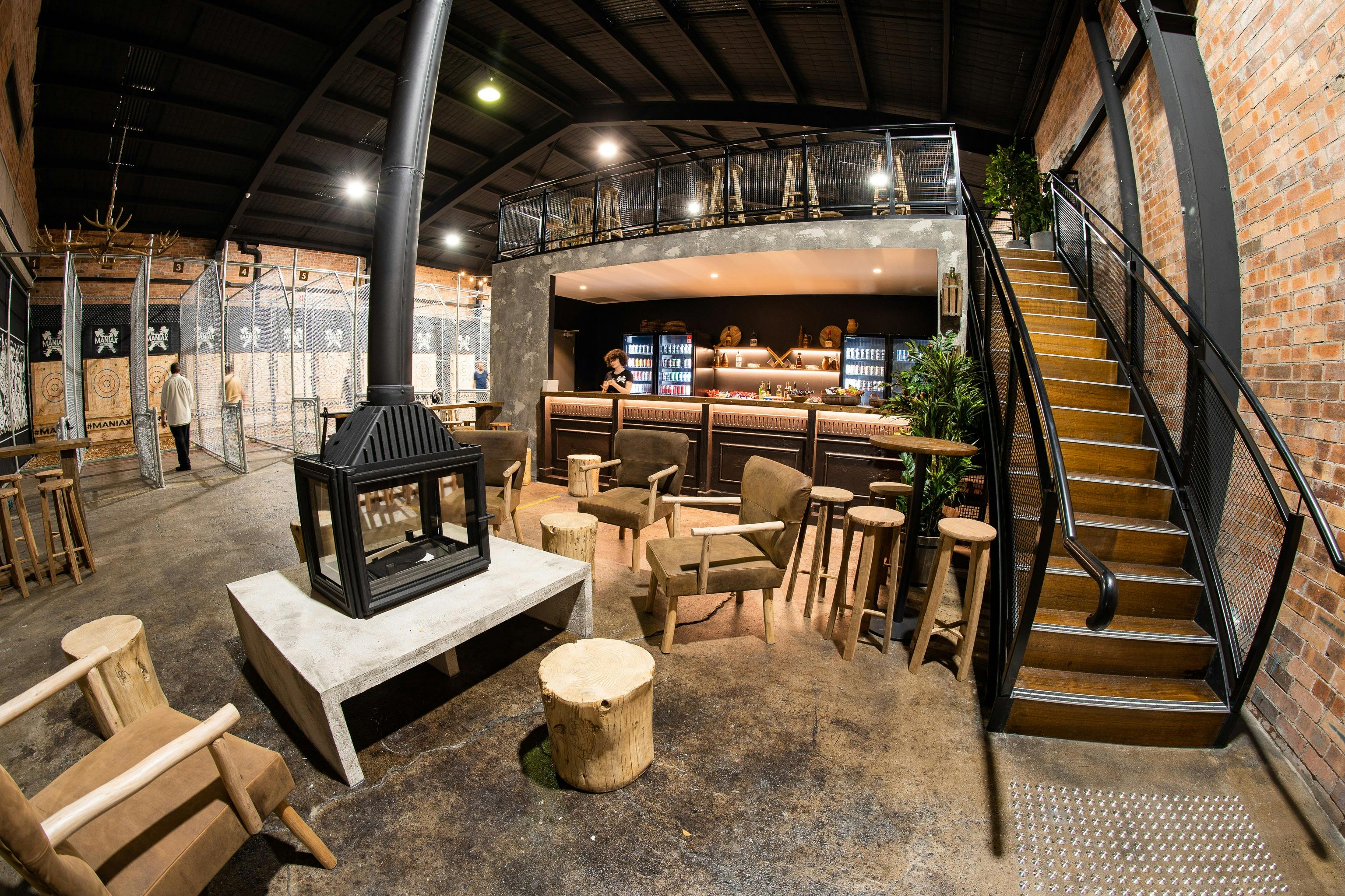 Viking Bar and Roaring Fire