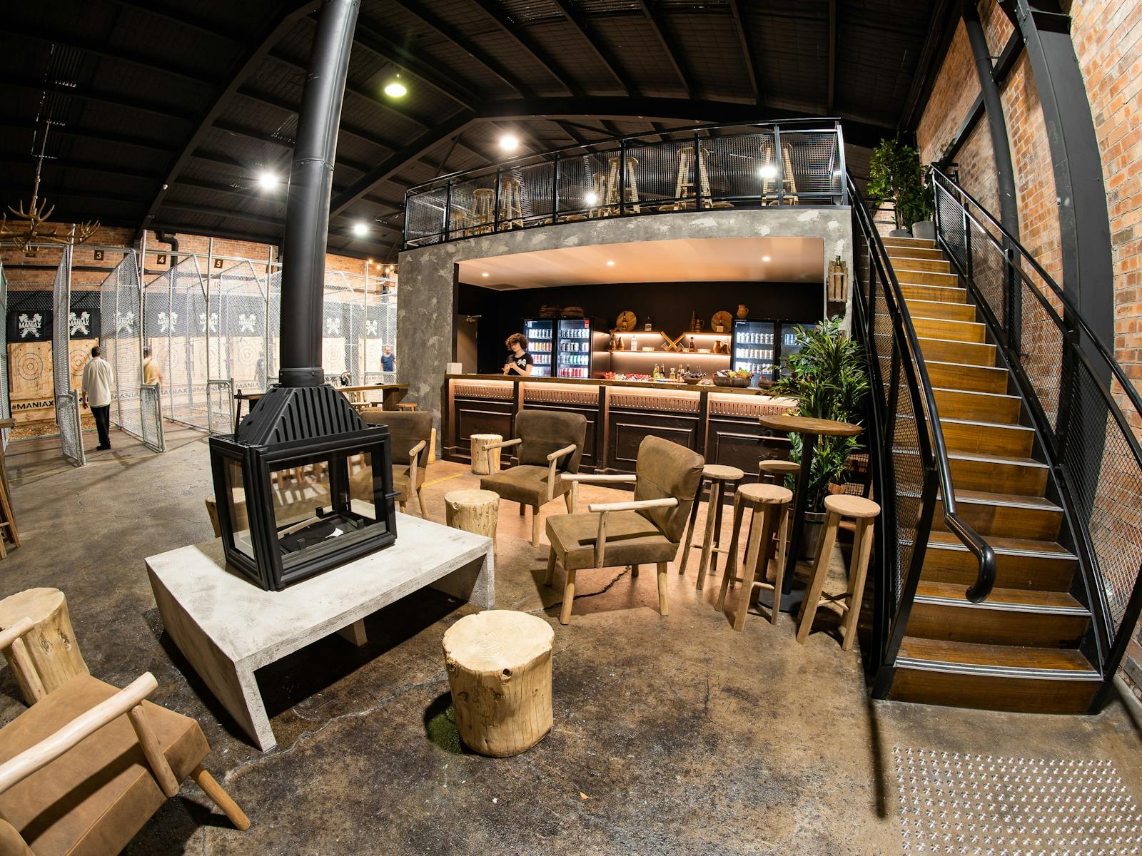 Viking Bar and Roaring Fire