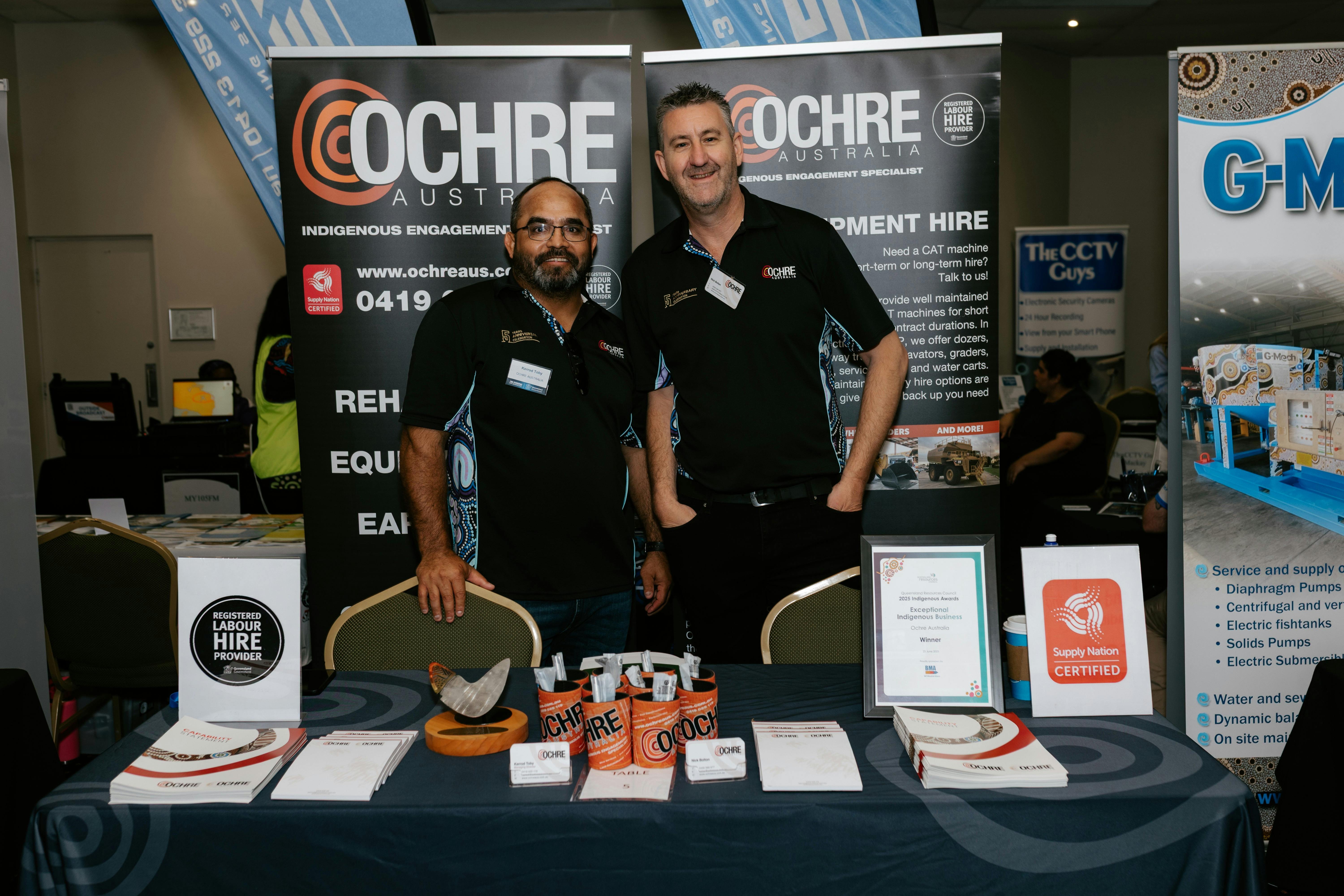 Ochre Australia Booth