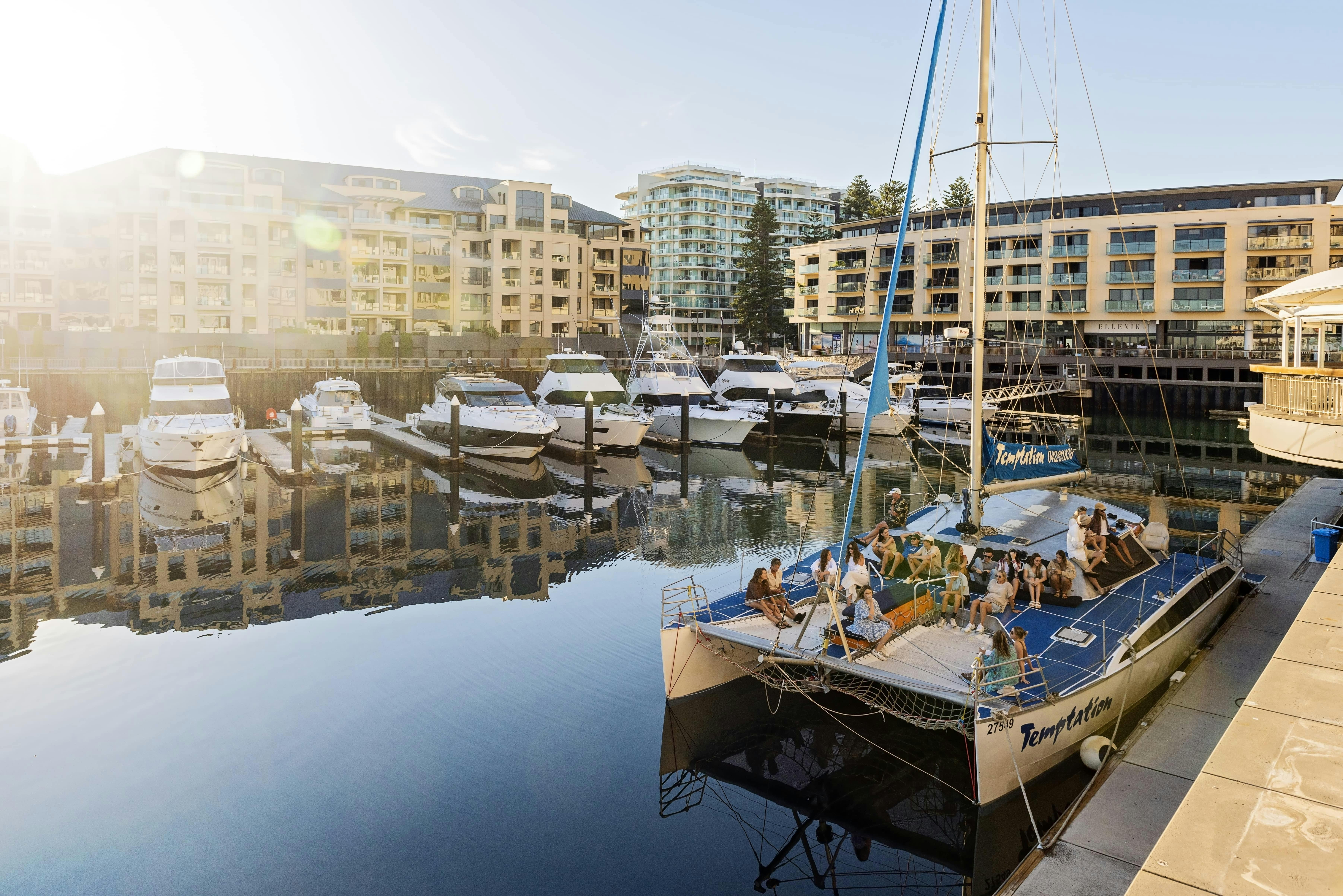 The Vessel in the Glenelg Marina