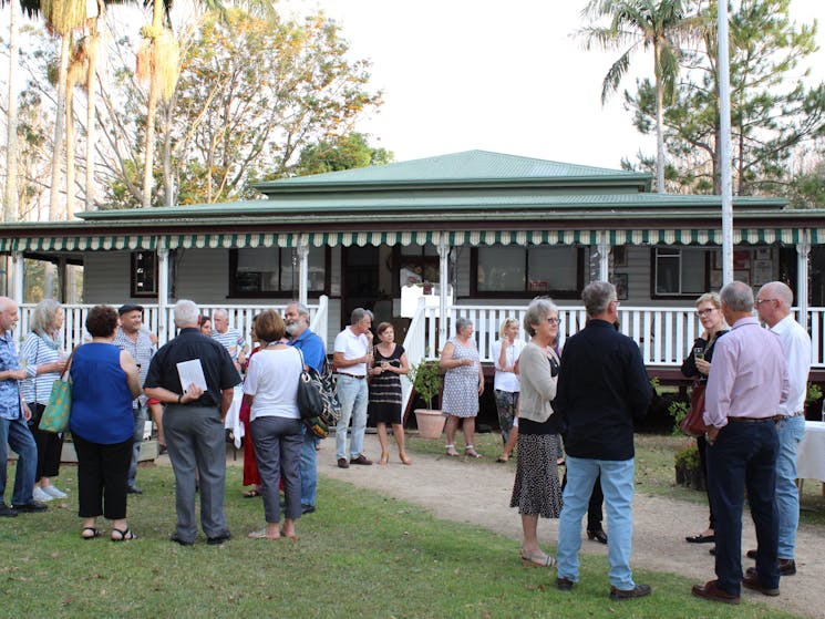 The grounds of Bangalow Heritage House