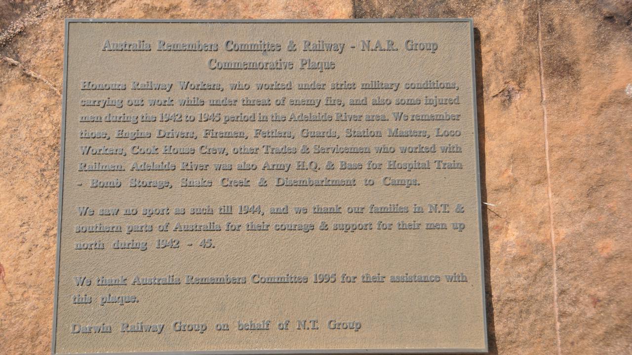 Commemorative plaque text