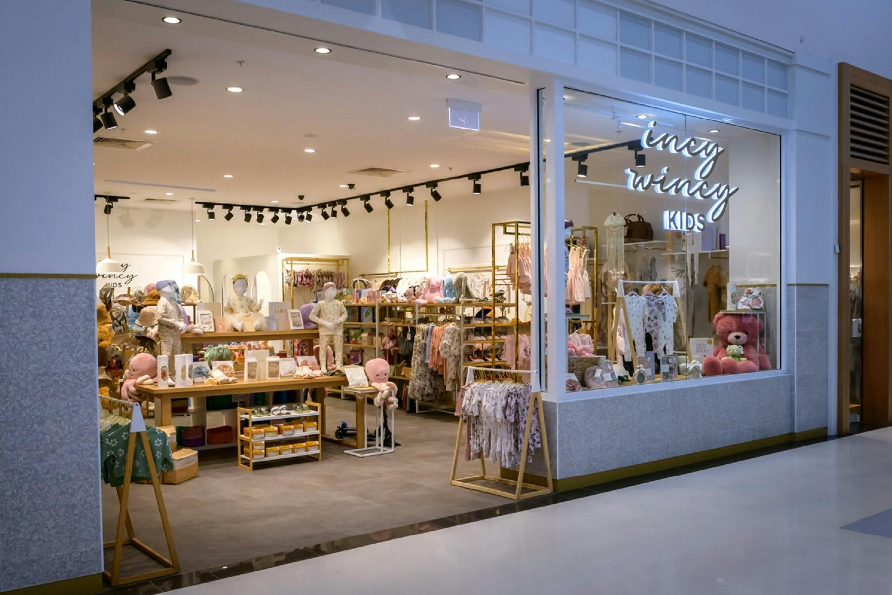 Store Front to Incy Wincy Kids