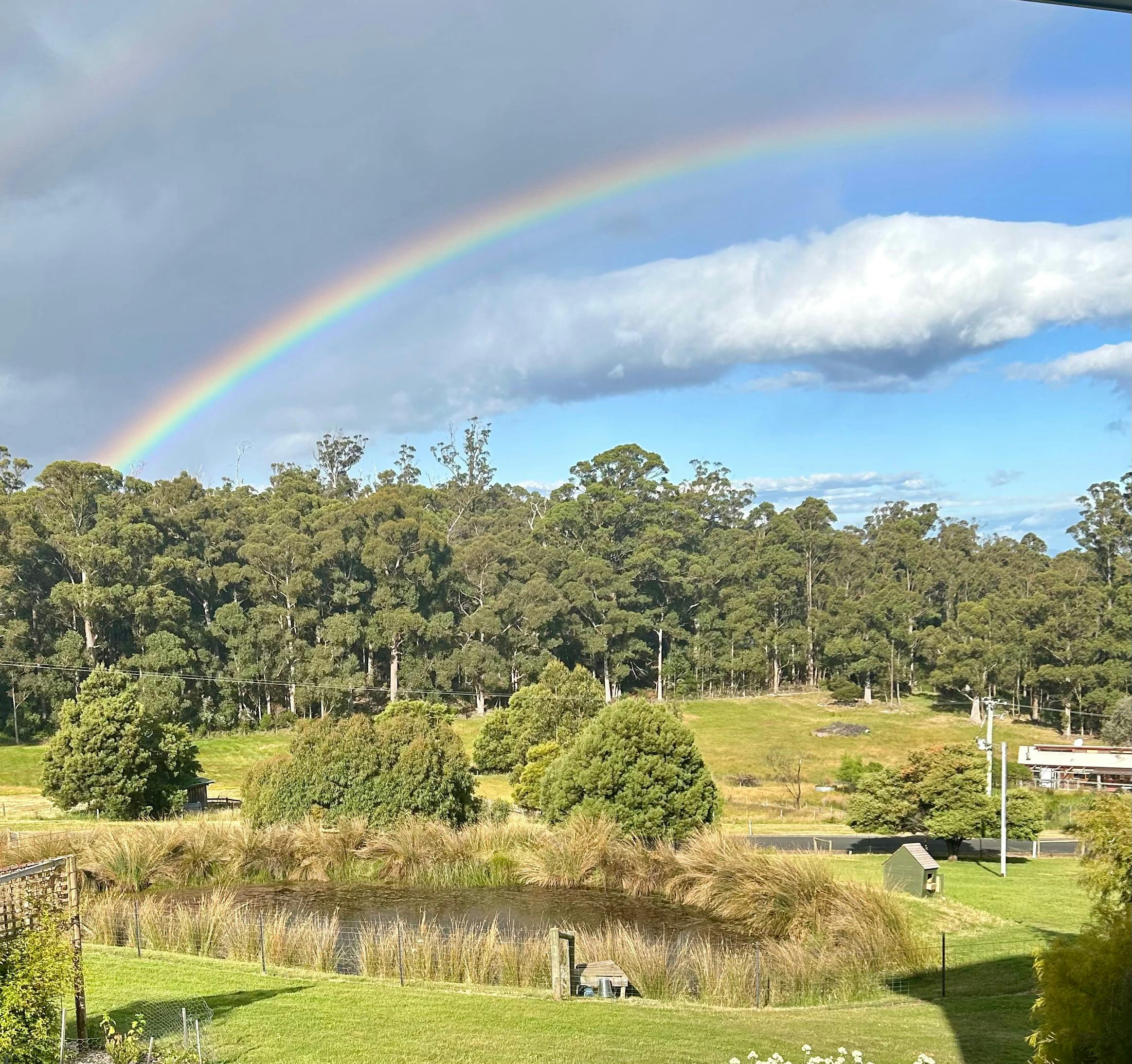 one of our many rainbows