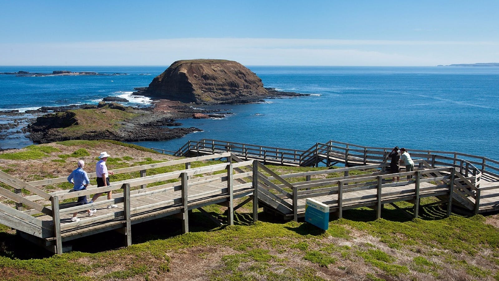 Penguin Island Boardwalks and Walk Trail