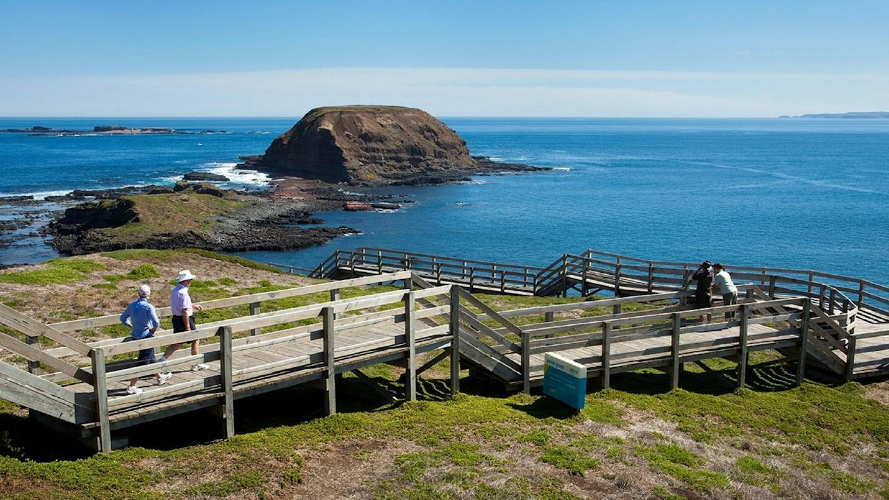 Penguin Island Boardwalks and Walk Trail