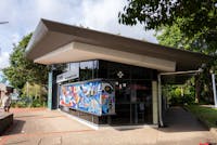 View of visitor centre from outside