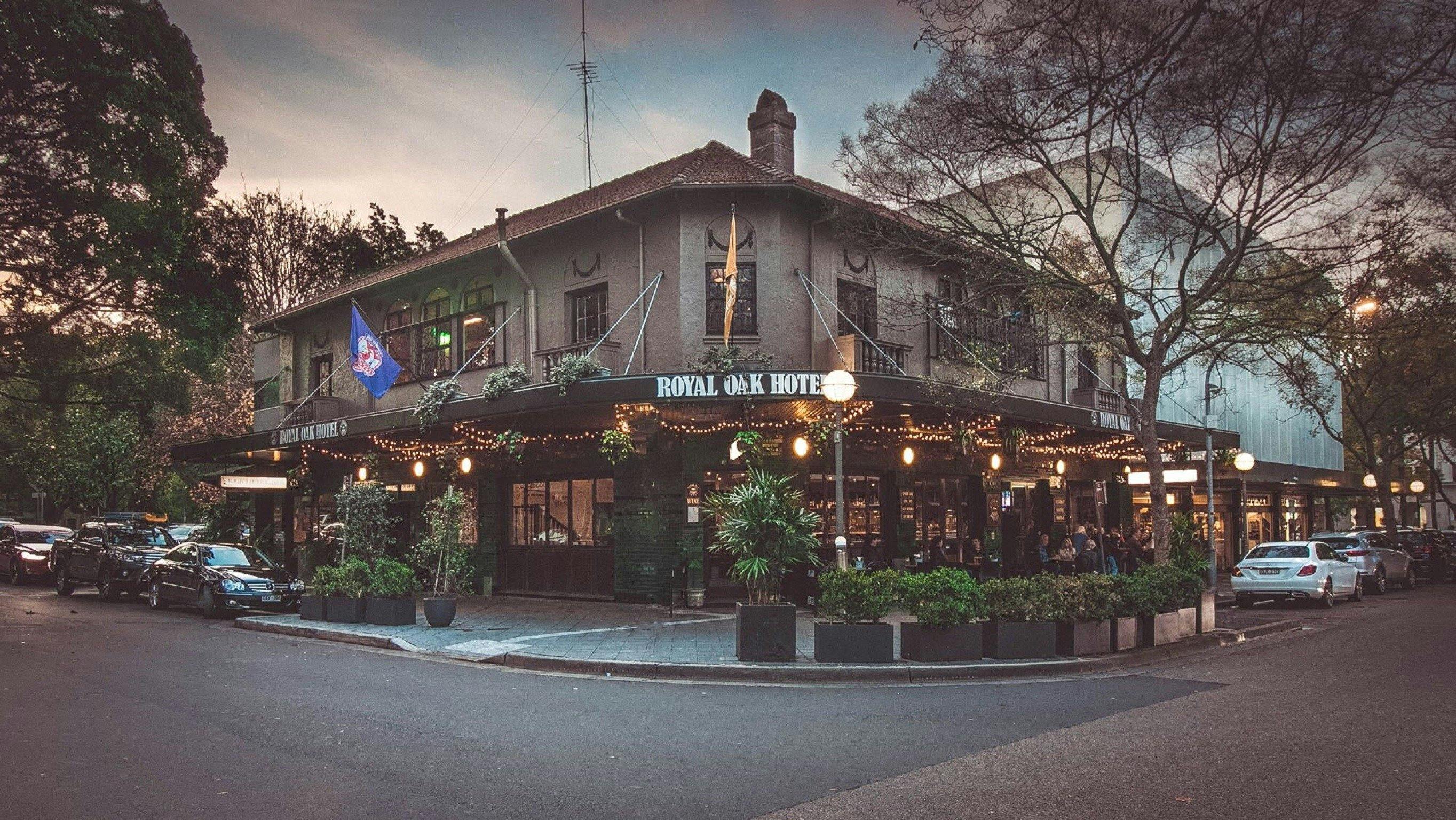 The Royal Oak Hotel Double Bay Sydney Com