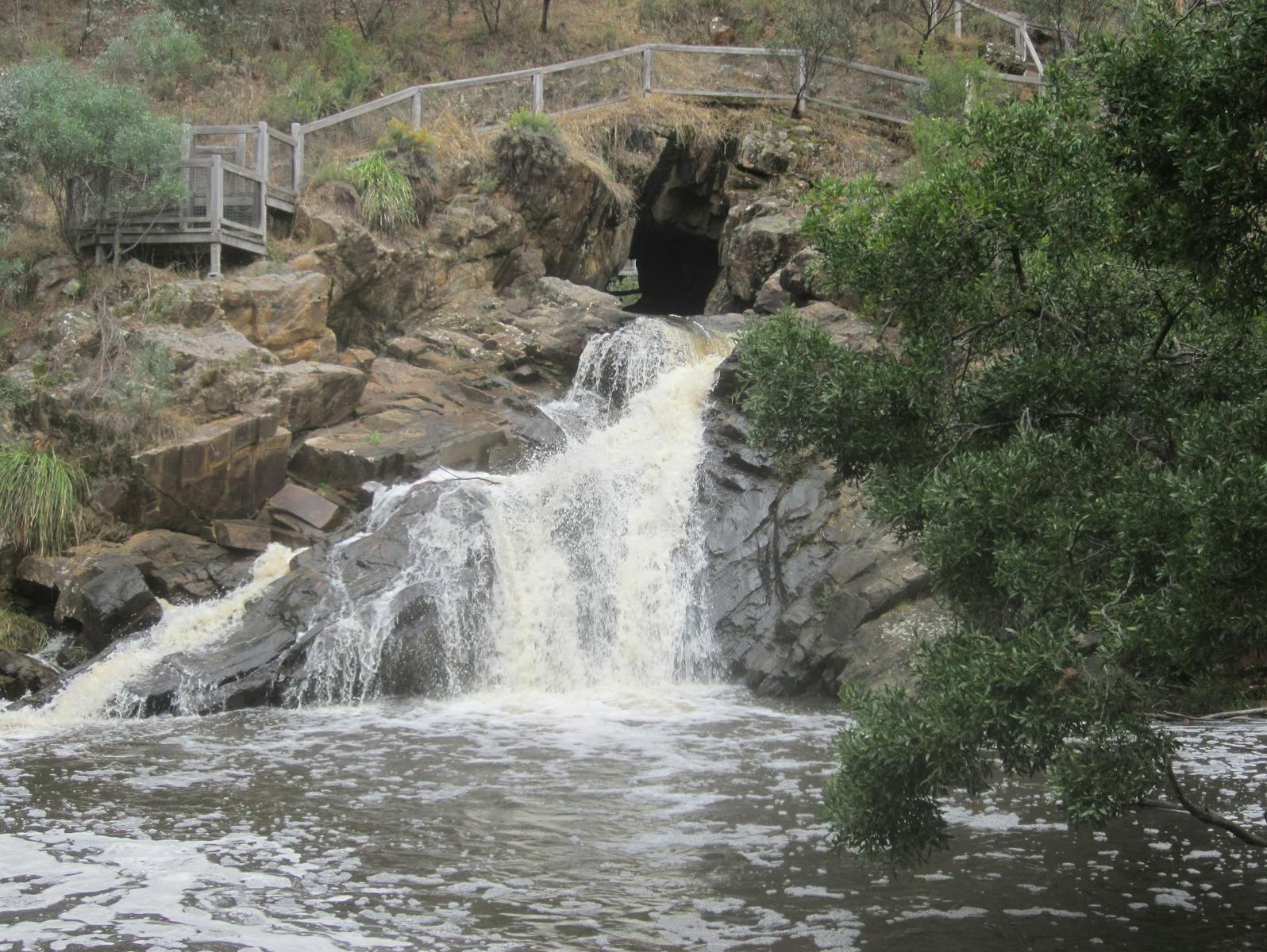 The Blowhole on Sailors Creek - Hepburn Springs