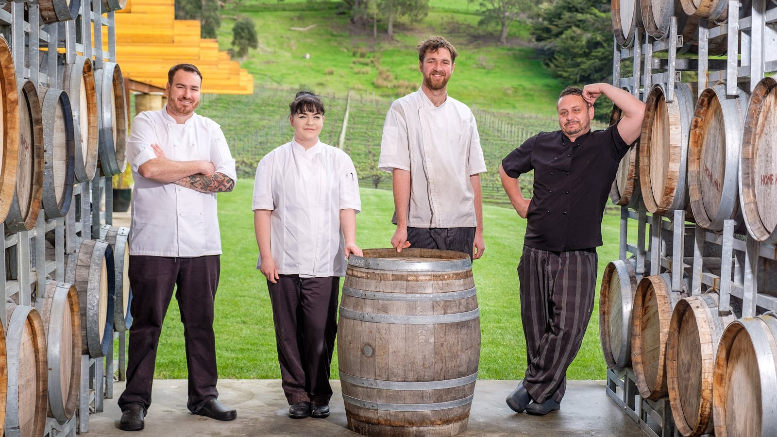 The Home Hill kitchen team