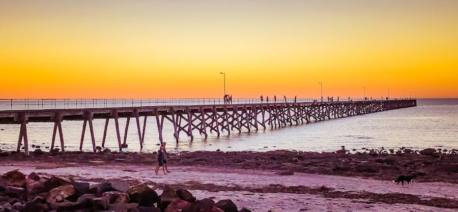 Port Hughes foreshore Port Hughes
