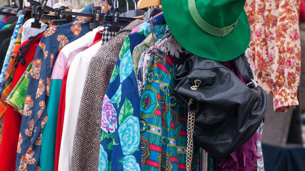 thrift shopping