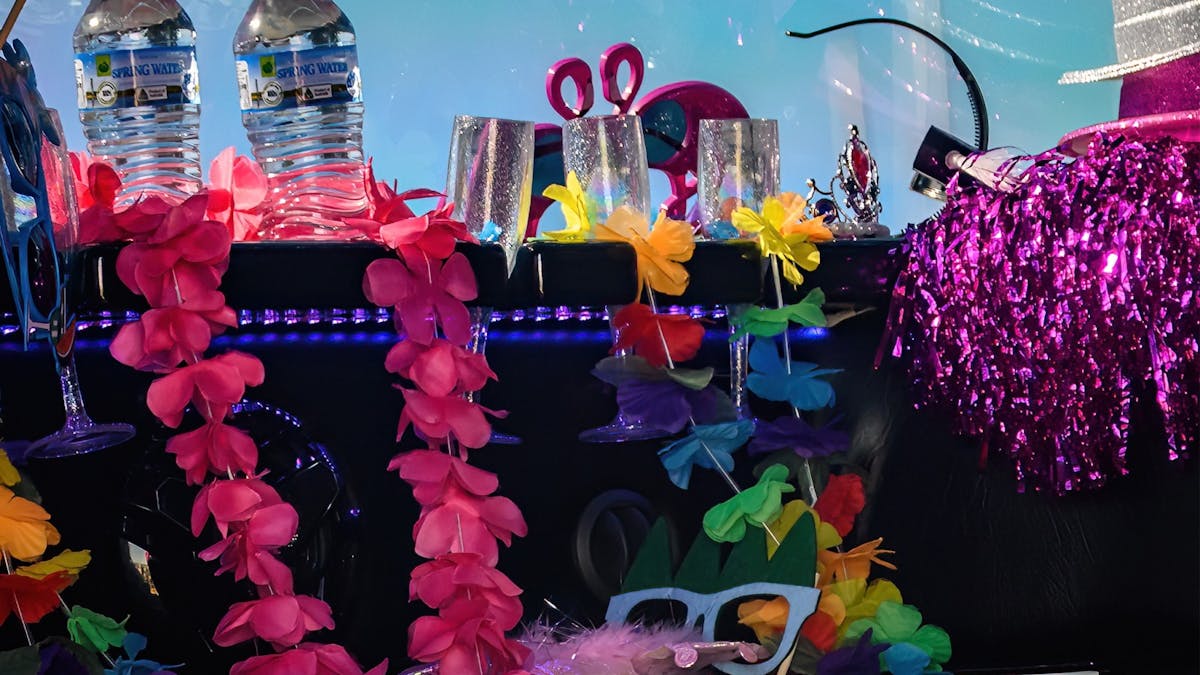 Transfers & Tours on the Capricorn Coast in the 'Pink Lady' Ford LTD Limousine