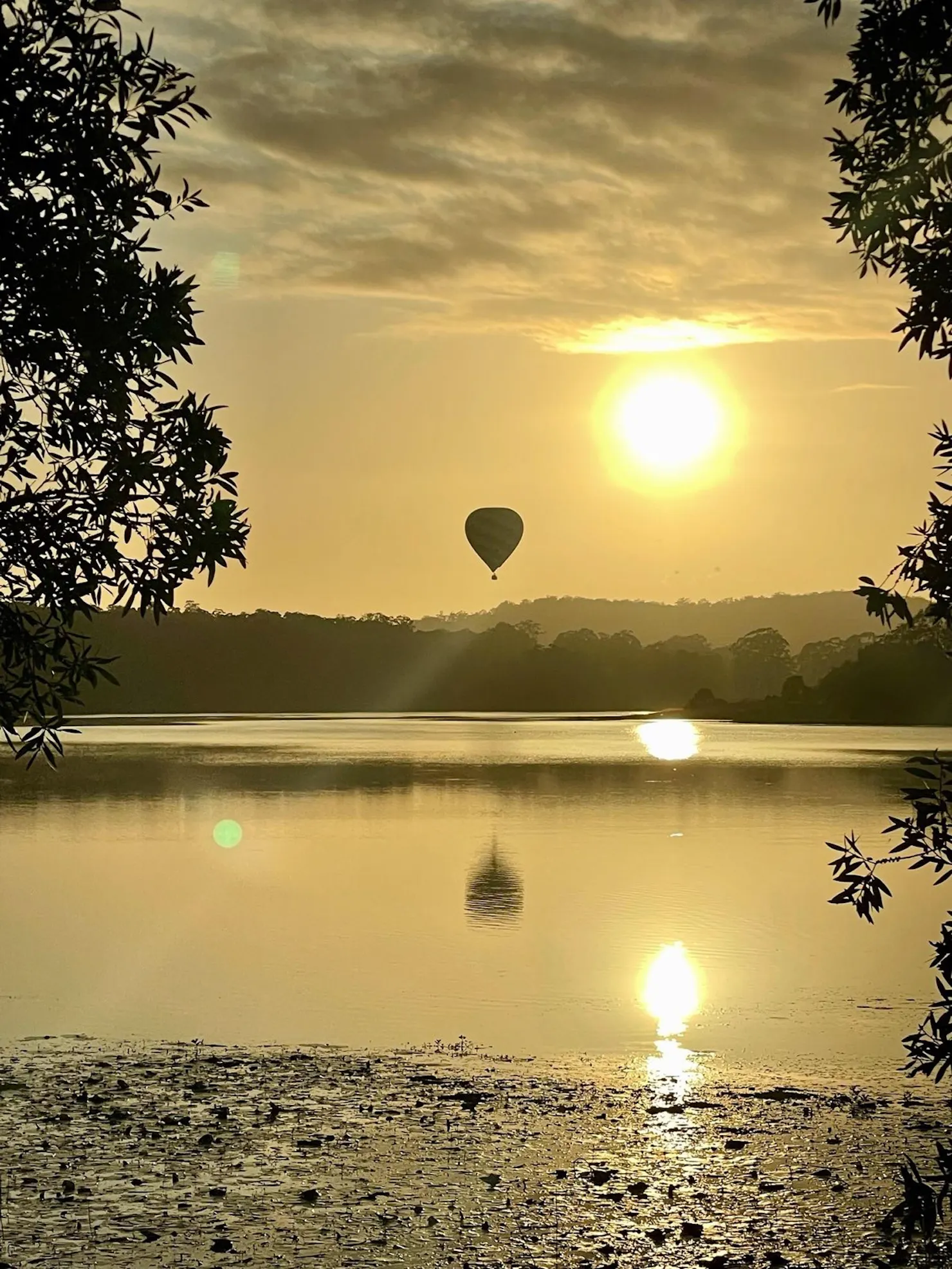 Early morning serenity