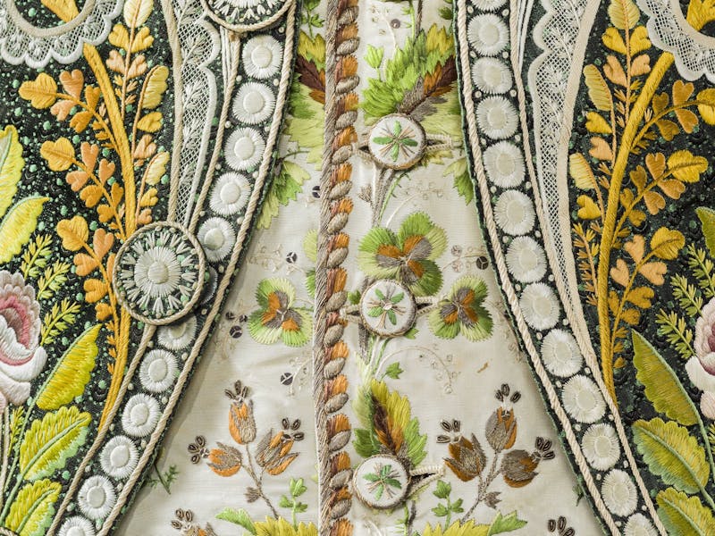 Coat (detail), France, circa 1800.