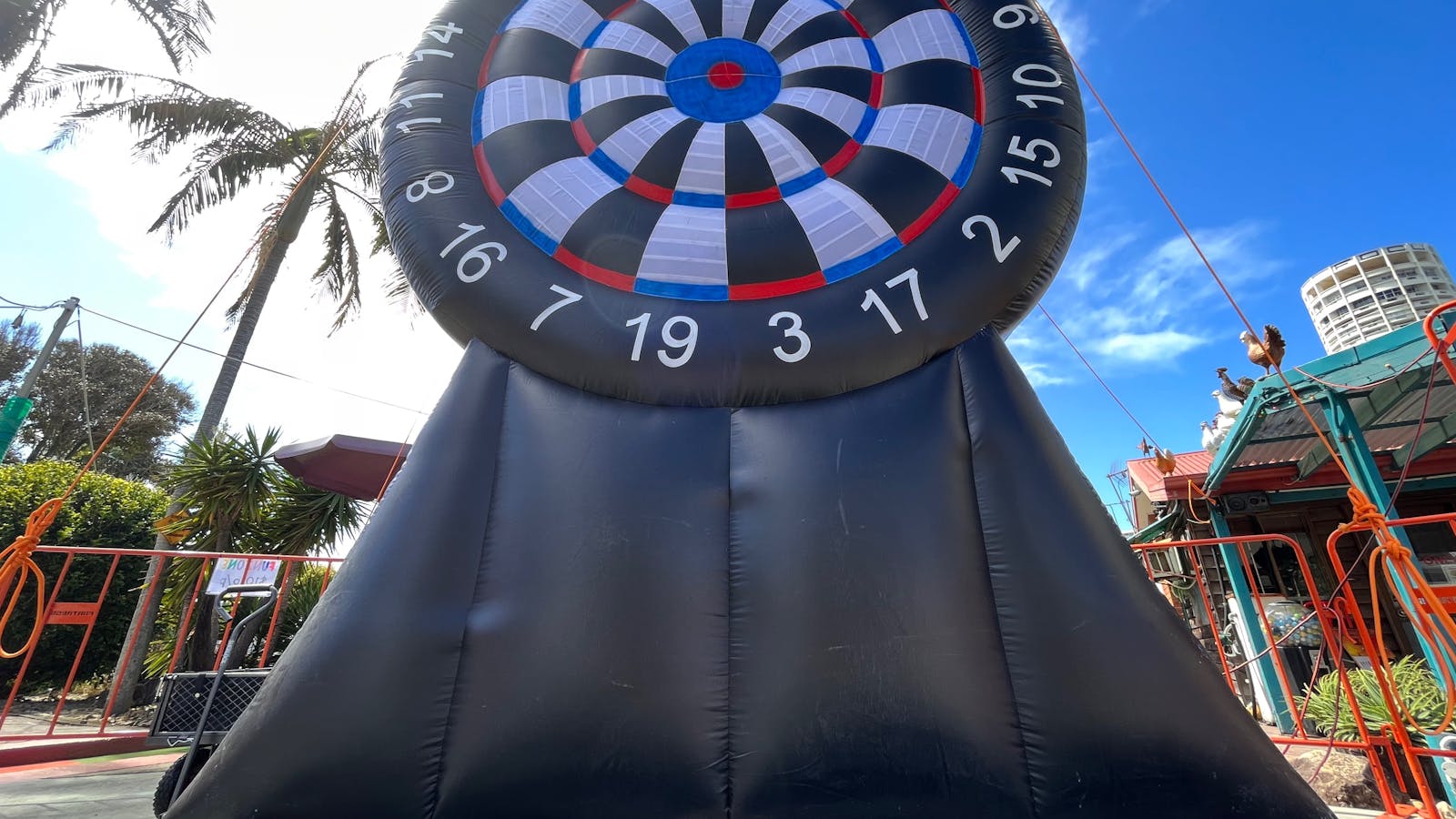 Giant Inflatable Dart Board.