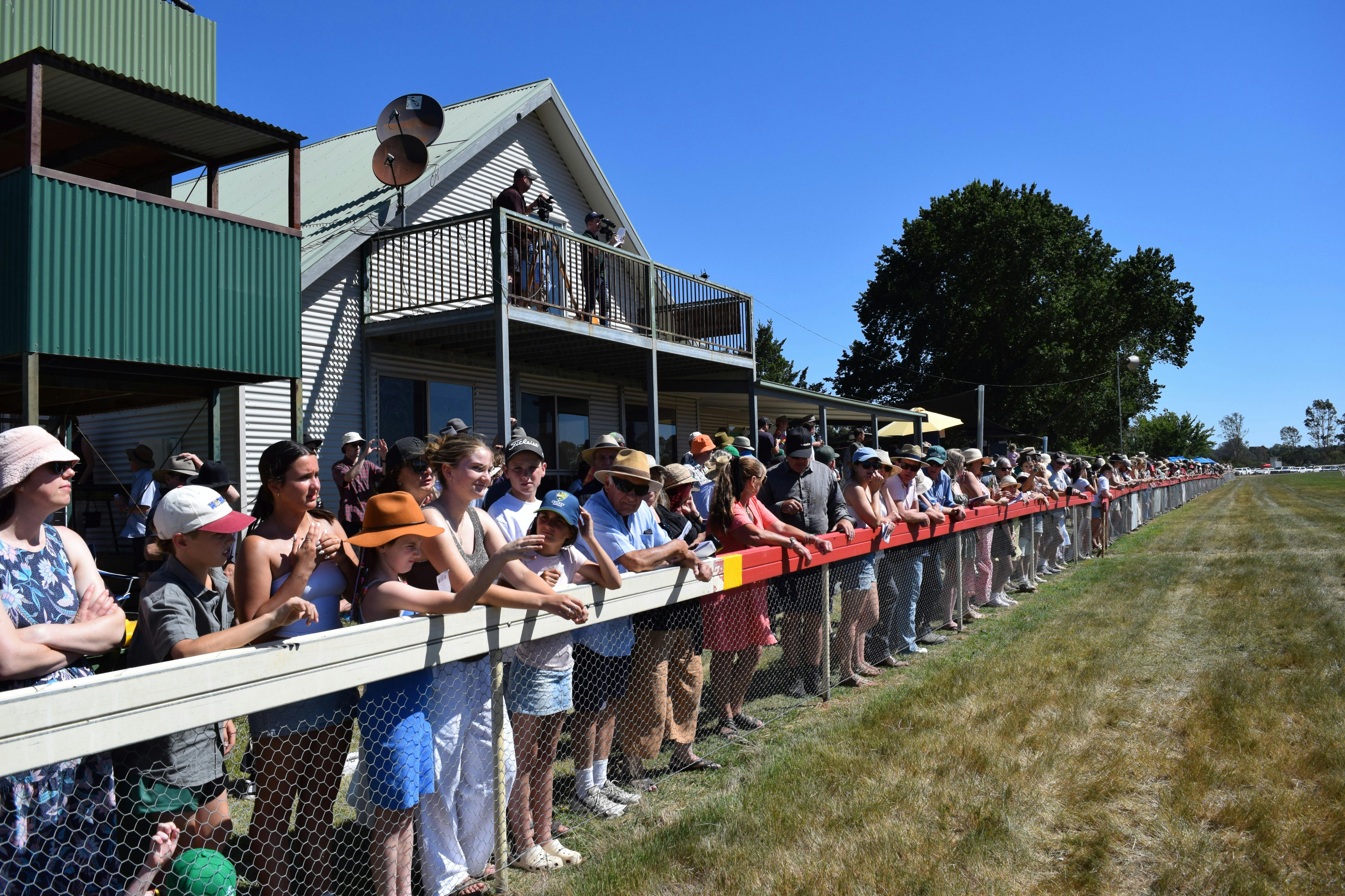 ready for the start of the Merton cup