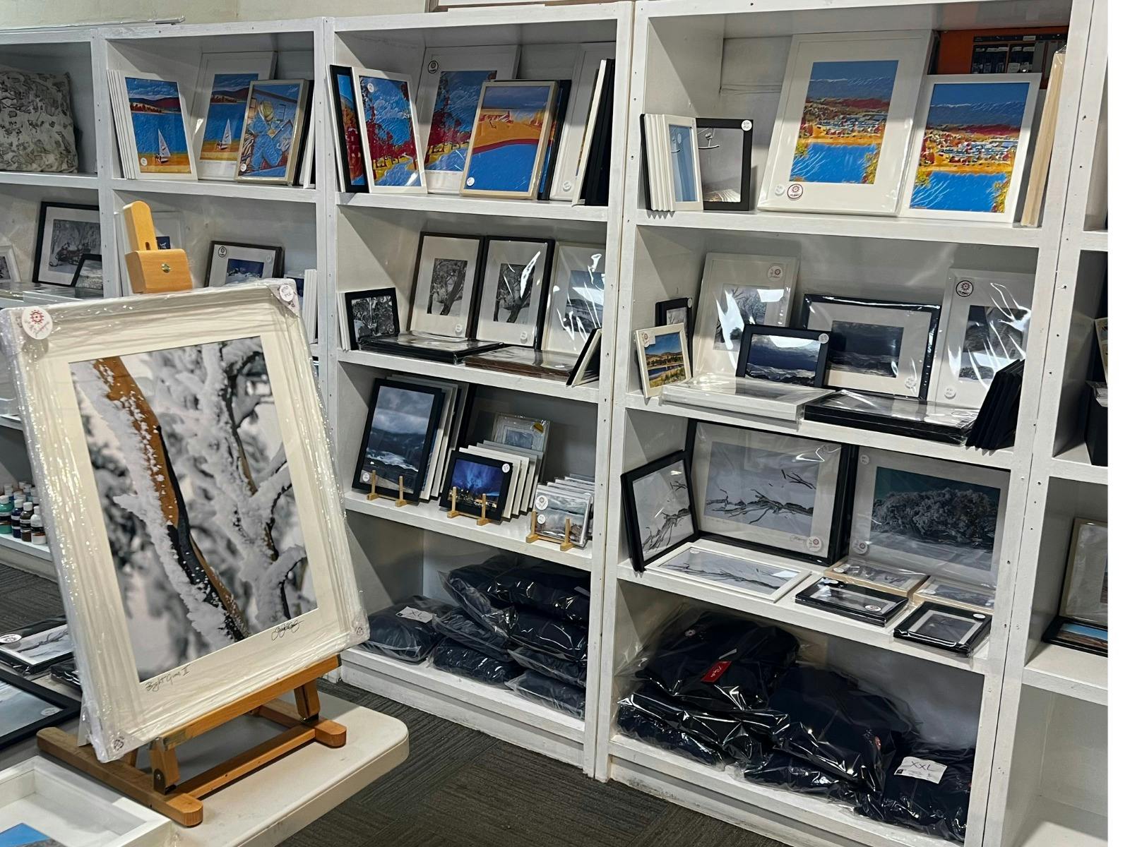 Photography Paintings Artwork Snowy Mountains NSW Jindabyne Nuggets Crossing Shopping Centre