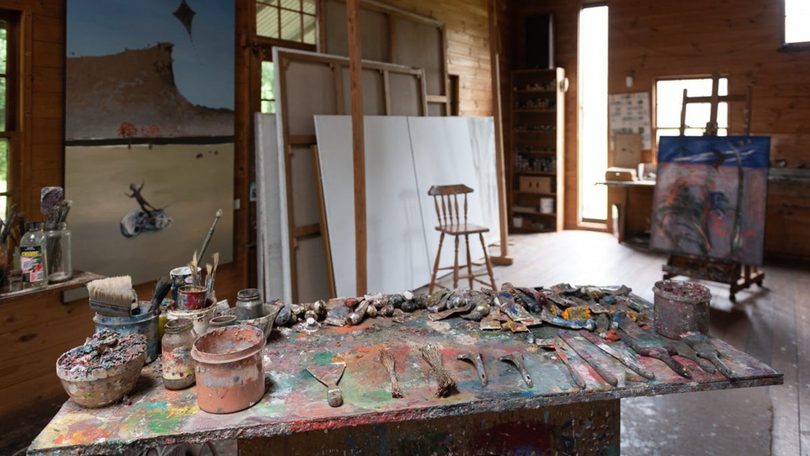 Arthur Boyd's Studio