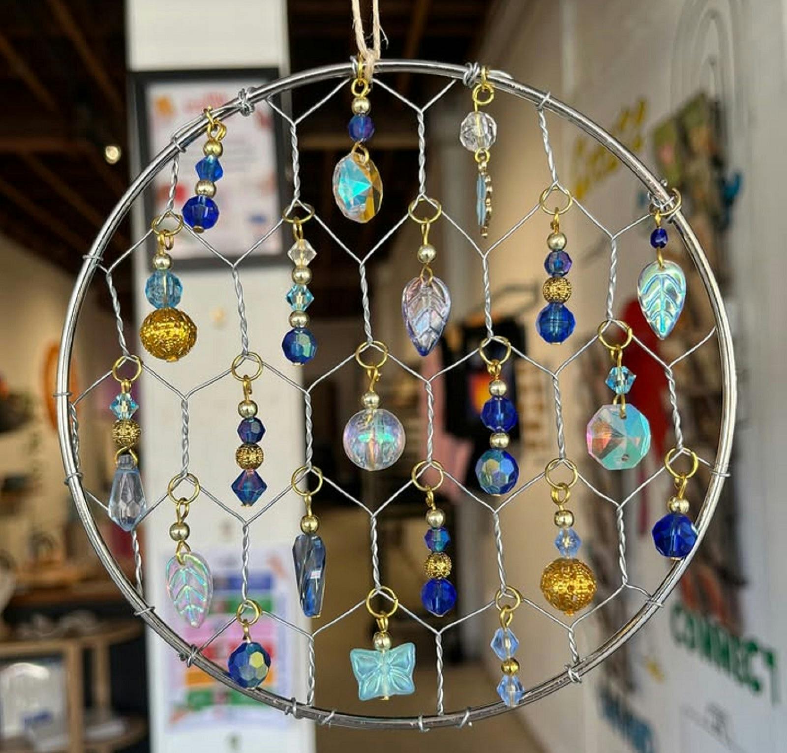 Chicken Wire Sun Catcher