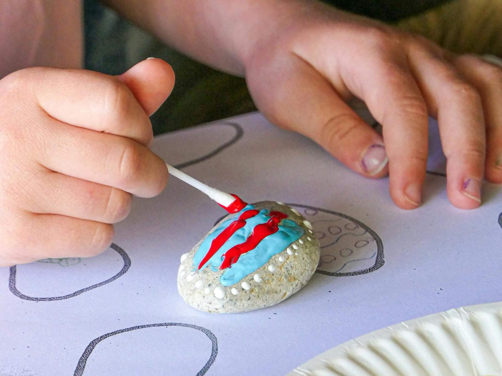 Art workshop from the Jellurgal Little Explorers tour